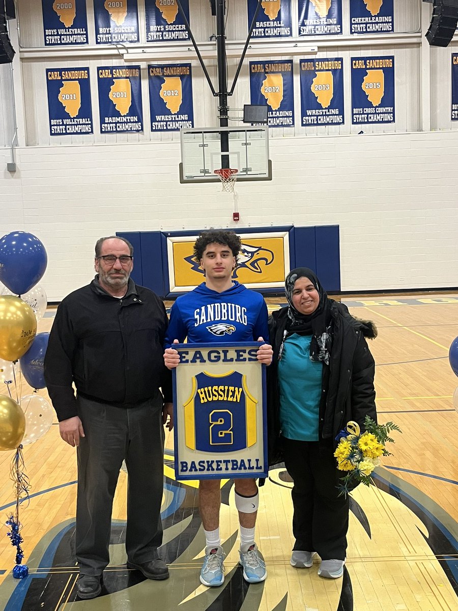 I big thank you to senior Yousef Hussien for all of his hard work.  Yousef is a great teammate and has been a big part of the programs success the past two seasons.