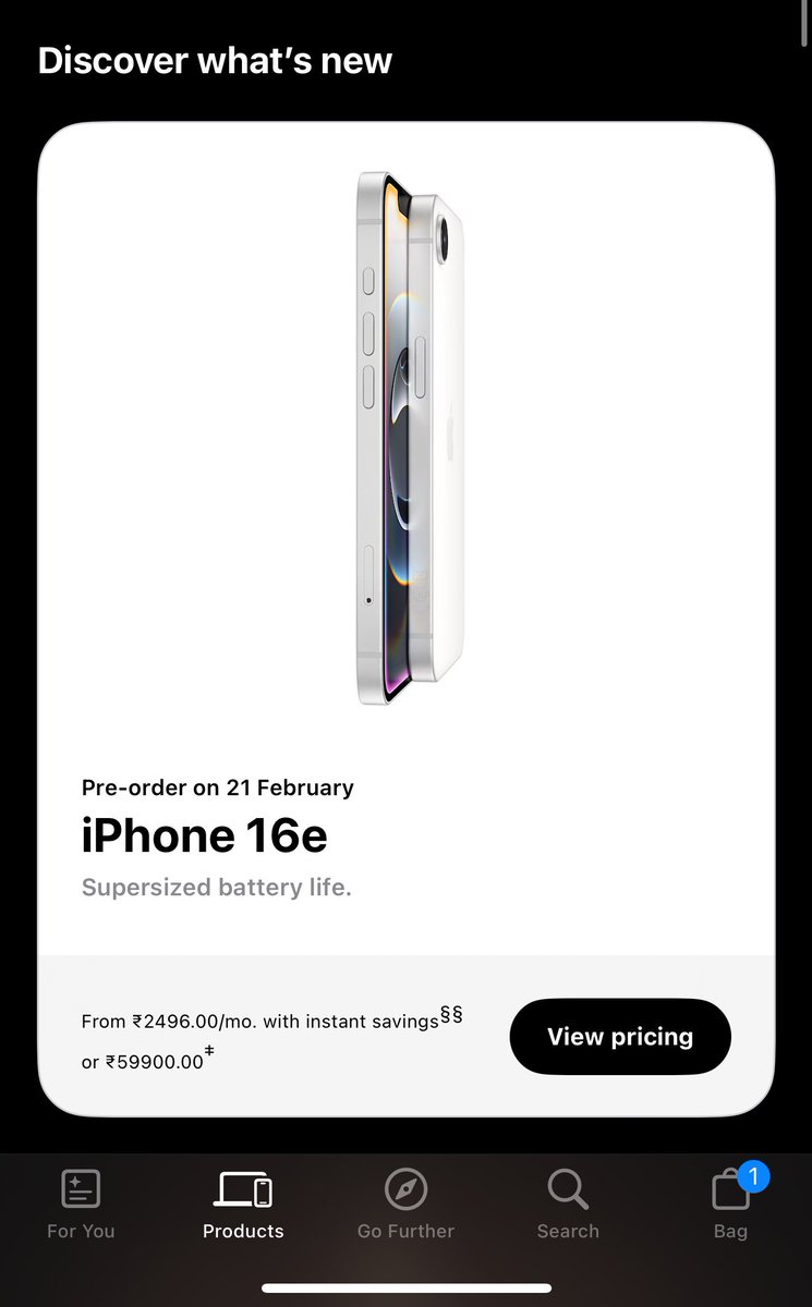 stufflistings's tweet photo. Breaking: Meet the iPhone 16e
#AppleLaunch #iPhone16e https://t.co/8TLKOcjfxC