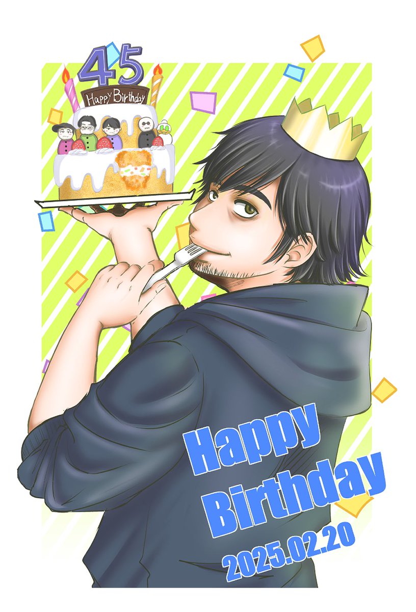 riru_411's tweet photo. お誕生日おめでとうございます🎉
素敵な一年になりますように… 
#中村悠一誕生祭2025 https://t.co/pqfRx0vFg2