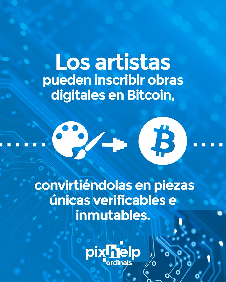 UNICEFColombia's tweet photo. Descubre la nueva e innovadora forma de generar un impacto social a través de la blockchain. Conoce más acerca de los ordinals de #Bitcoin y #UNICEFpixhelp 👉 https://t.co/1x8wq8woxQ @Xverse_ES 
@ActifStudio https://t.co/SYS0uIHBWI
