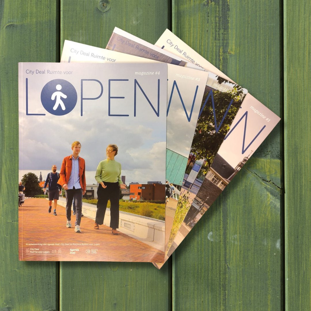 📚 Altijd up-to-date over #lopen? Vraag Magazine LOPEN 1-4 aan!

Boordevol inzichten, tools, interviews &amp; inspirerende voorbeelden. 🌍🚶‍♂️

📩 Aanvragen kan via citydeal@ruimtevoorlopen.nl.