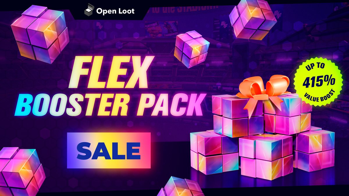 🚨 BOSS FIGHTERS FLEX BOOSTER PACK SALE IS COMING! 🚨

This Friday, we’re dropping something HUGE—a limited FLEX Booster Pack sale! 🎉💰

🔥 Up to 20,000 FLEX per pack!
🎰 Luck is in your hands—how much will YOU score?
🛒 Only 1,000 packs available! First come, first served!

Get