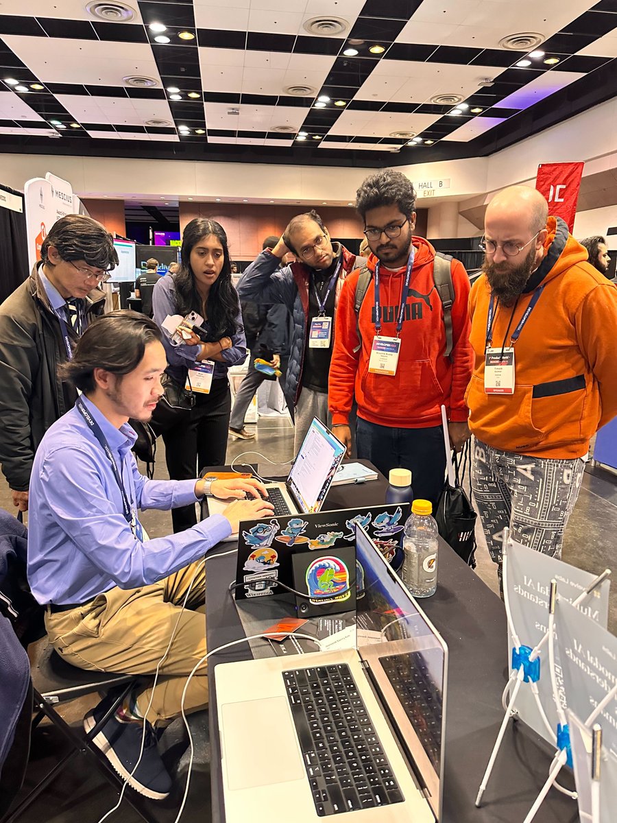 twelve_labs's tweet image. We had a blast at #DevWeek2025 with @AIDevWorld! 🚀 Huge thanks to all who swung by our booth—loved chatting with so many innovative devs and tech leaders. Check out some snapshots from the event and the incredible vibes!