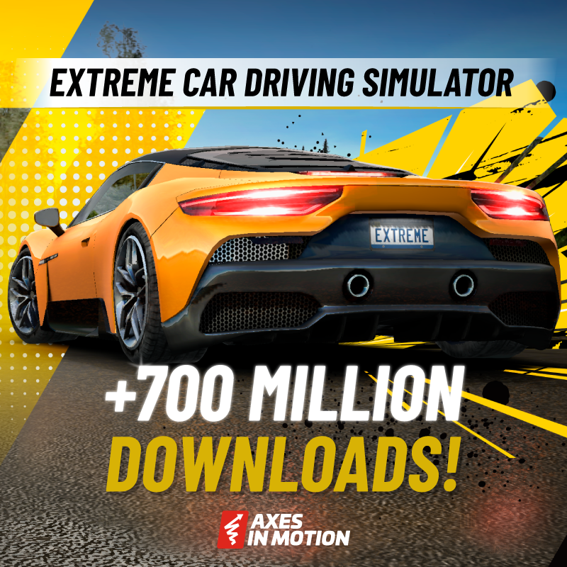 🚀#ExtremeCarDrivingSimulator has hit 700 MILLION downloads! 🎉

And now, we’re bringing the action to Instagram, TikTok &amp; YouTube! Get exclusive content, pro tips and updates! 😎

📲 Instagram: @extremecardriving.simulator
📲 TikTok &amp; Youtube: ecds_official