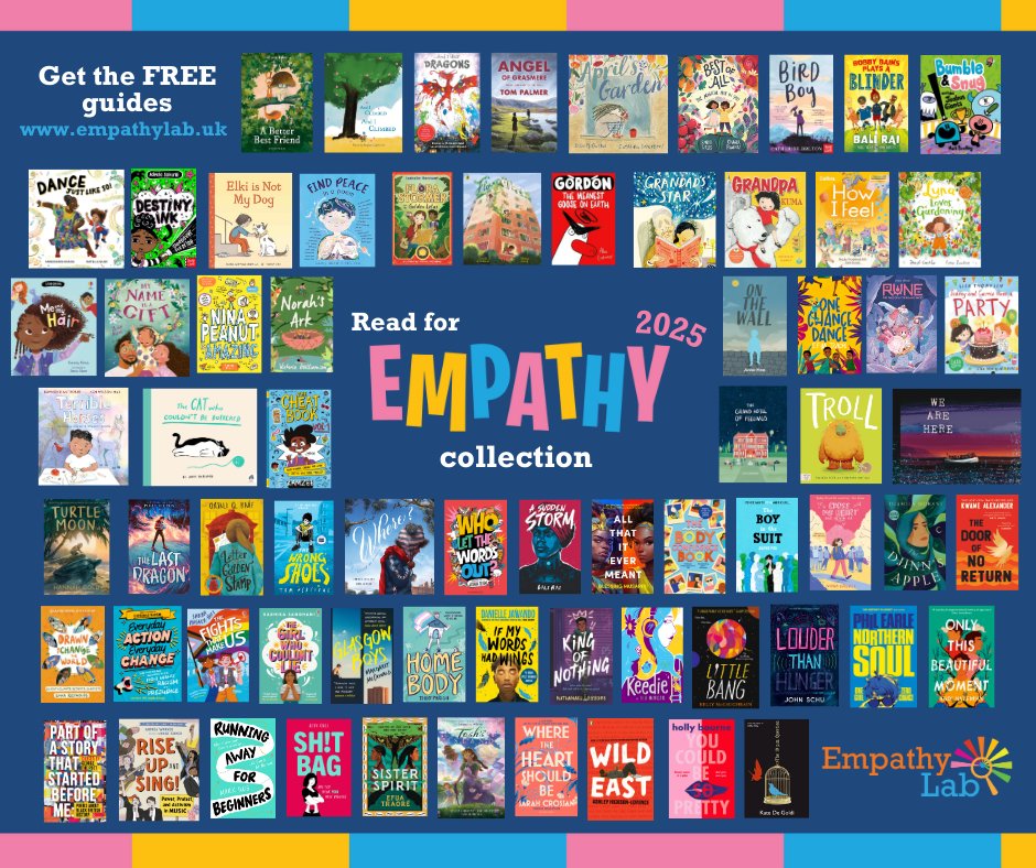 Supportyoursch's tweet image. Did you catch last week&apos;s announcement of @EmpathyLabUK&apos;s new collection for 2025? 📚️✨️⁠ 

If you&apos;re fundraising towards new books, you should definitely consider these titles to add to your empathy and wellbeing collections. Or even fundraising for the whole collection! 💜