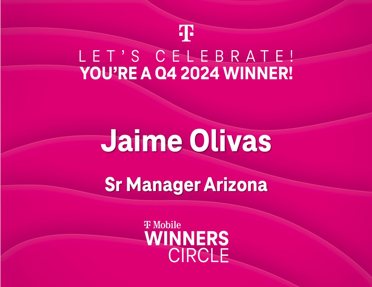 Toby Jones (@tobiastjones) on Twitter photo Hey Hey we have not one but two #starzinstores Sr. Managers achieve Q4 Winners Circle. I'm thrilled to announce that <a href="/JOlivas7502/">Jaime Olivas</a> and <a href="/melb2606/">Melanie Balderrama</a> have achieved the Q4 Winners Circle! 🎉 Their dedication and amazing results in Q4 have been truly inspiring. Thank you both for your Hey Hey we have not one but two #starzinstores Sr. Managers achieve Q4 Winners Circle. I'm thrilled to announce that <a href="/JOlivas7502/">Jaime Olivas</a> and <a href="/melb2606/">Melanie Balderrama</a> have achieved the Q4 Winners Circle! 🎉 Their dedication and amazing results in Q4 have been truly inspiring. Thank you both for your