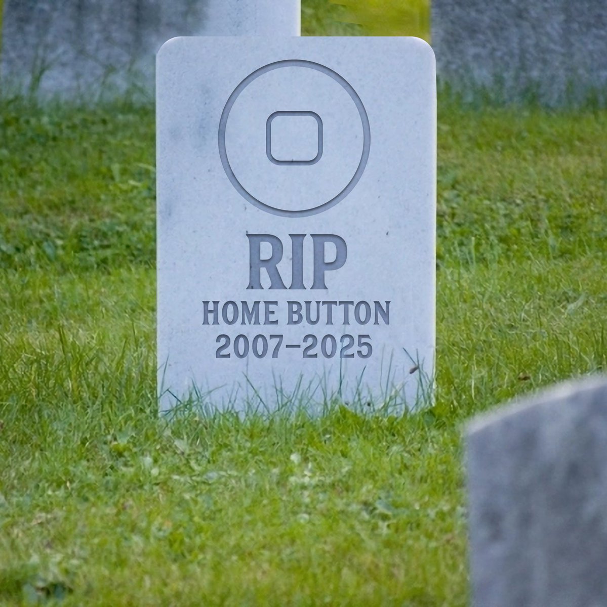 RIP Home Button 🪦
2007-2025
#AppleLaunch