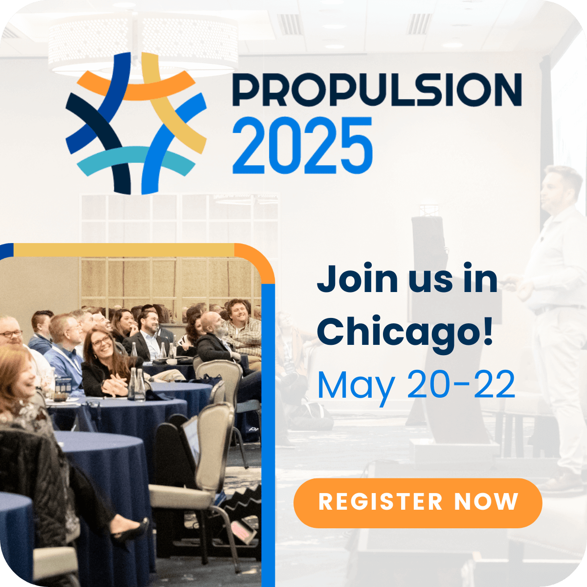 Beyond excited for #Propulsion2025!

This year, we’re leveling up—deeper dives, more user stories, and next-level collaboration.

Join us in Chicago and experience the learnings and inspiration firsthand: propulsion.propelsoftware.com