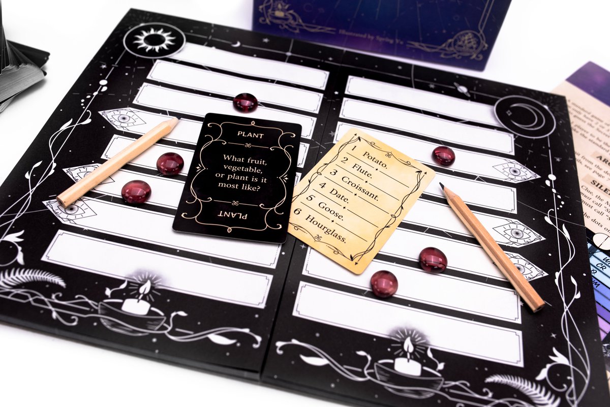 Hi folks, Phantom Ink: Arcana is available in stores now!  

Make sure to check your local game store for a copy (ask them to order it if it's not in stock), or check our web-shop! 

resonym.com/game/phantom-i…