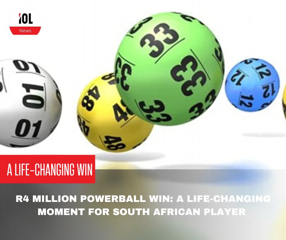 IOL's tweet photo. A South African man is R4 million richer after winning the Powerball jackpot from the February 11, 2025 draw.
#news #Powerball #powerballwinner
Read on
https://t.co/f6W6Ibrdj0 https://t.co/Ifw6tOlOrR