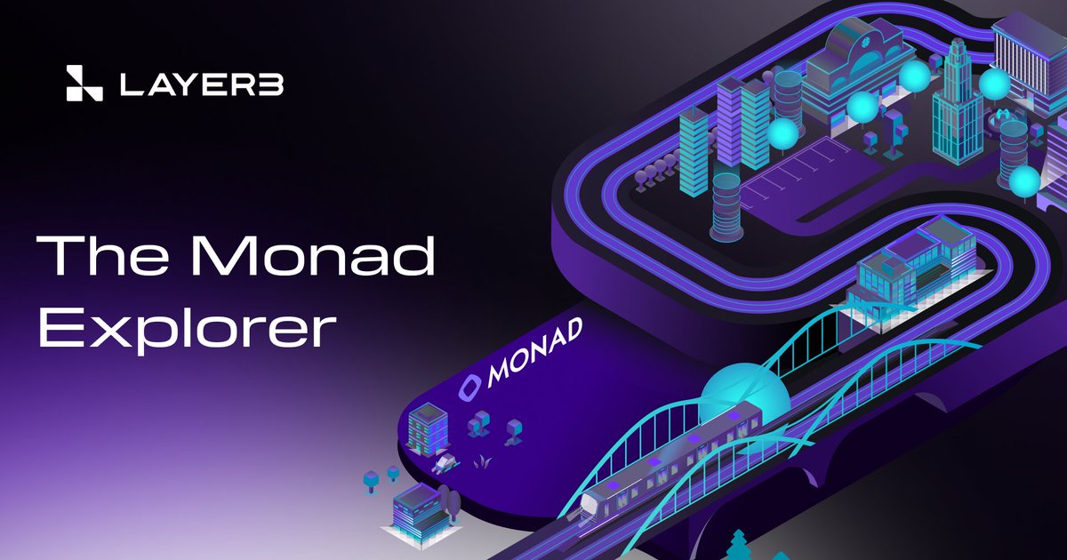 layer3xyz's tweet photo. Layer3 is now LIVE on @monad_xyz testnet.

Start exploring now:

https://t.co/wGg54JAGDB https://t.co/ntfmoBk9ha