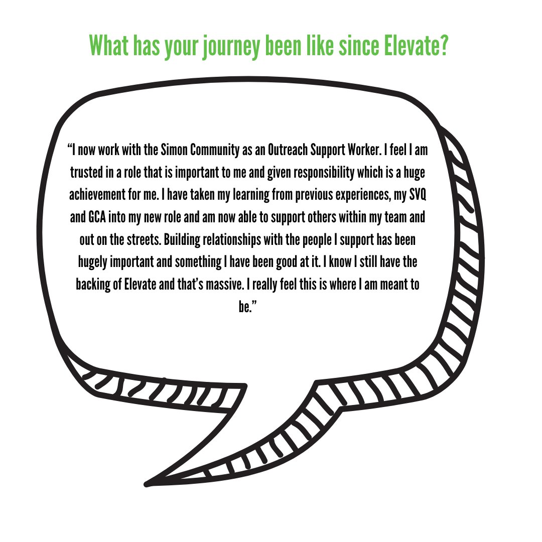 Meet Gary 😃

Gary is an Elevate Graduate who has shared his journey with us. We are all incredibly proud of the work Gary has went onto do 👏💜