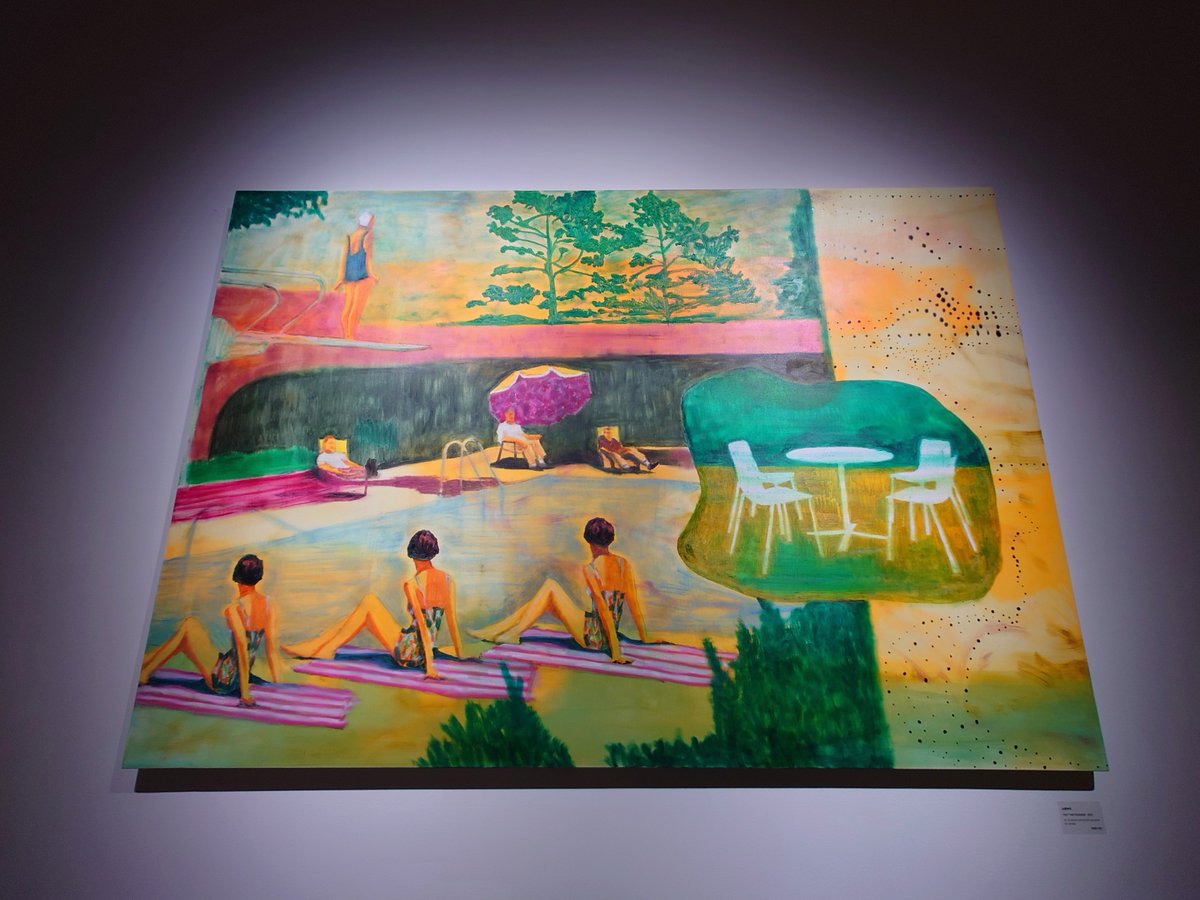 mitakeashibe's tweet photo. 代官山のLURF GALLERYで
「WAVE 2025」展
永井博・加藤崇亮
櫻井万里明・友沢こたお https://t.co/FdLXphCdXU
