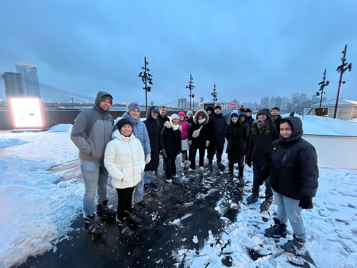 CUPostdocs's tweet image. Our ice skating experience was remarkable. We are absolutely thrilled to have shared this wonderful experience with you.