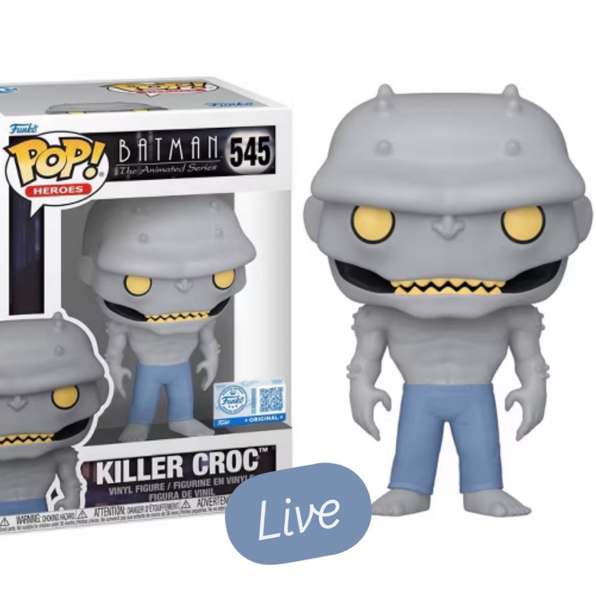 FunkoPOPsNews's tweet image. Now live! Target exclusive Killer Croc Funko POP! From Batman The Animated Series ~
Linky ~ fnkpp.com/TCroc
#Ad #KillerCroc #BTAS #BatmanTheAnimatedSeries #FPN #FunkoPOPNews #Funko #FunkoPOP
