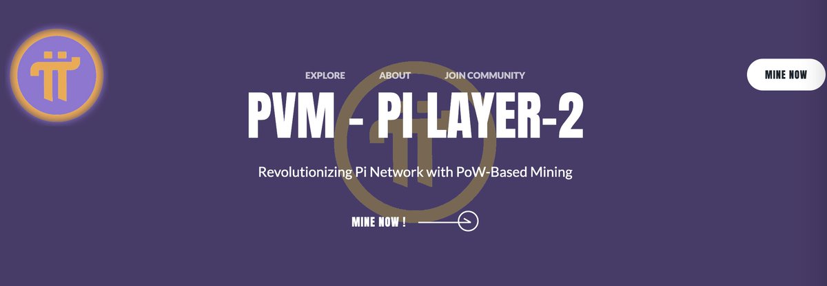 The first Pi-based free $PVM mining is coming sonn.
#Pi #PVM