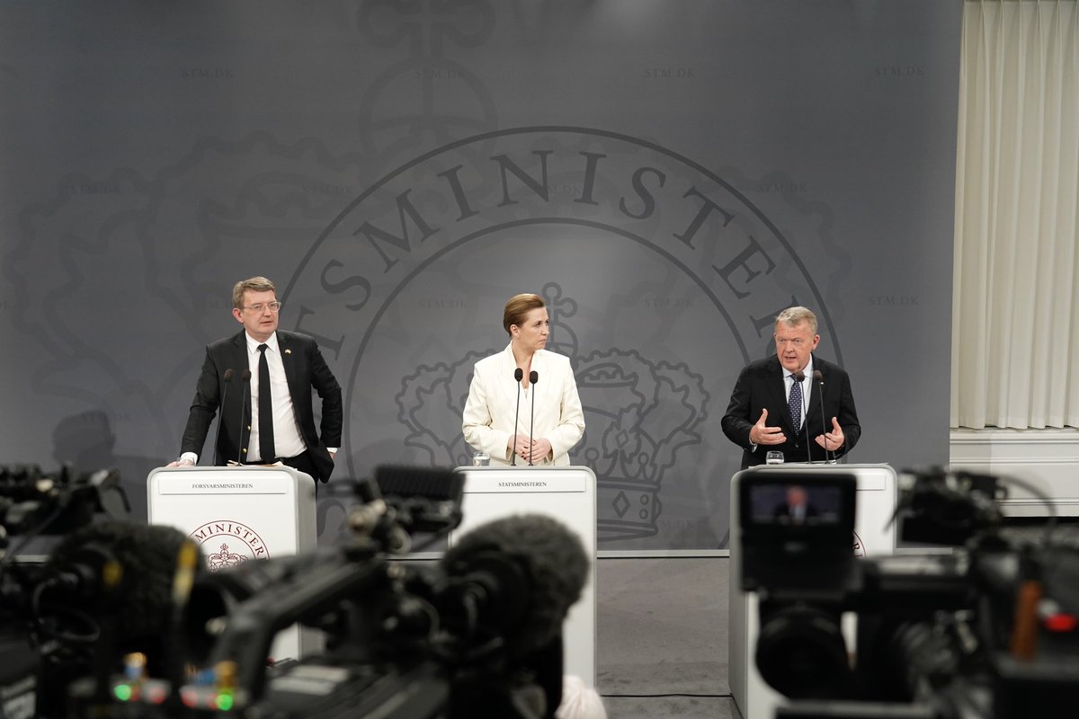 Denmark MFA 🇩🇰 (@danishmfa) on Twitter photo FM <a href="/larsloekke/">Lars Løkke Rasmussen</a>: ”The current security situation demands political action from European Allies. Today DK proposes a 50 billion DKK fund to accelerate the build-up of the Danish Defence. With the increased funding DK will allocate more than 3 pct. of GDP on defence in 2025-2026.” FM <a href="/larsloekke/">Lars Løkke Rasmussen</a>: ”The current security situation demands political action from European Allies. Today DK proposes a 50 billion DKK fund to accelerate the build-up of the Danish Defence. With the increased funding DK will allocate more than 3 pct. of GDP on defence in 2025-2026.”