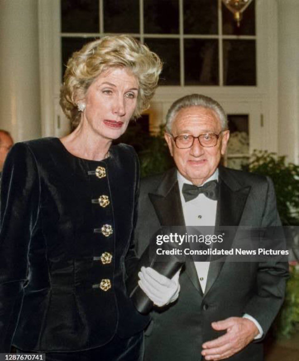 ReturnOfKappy's tweet photo. Nancy Sharon Kissinger with husband  Henry Kissinger…

This inversion stuff is way deeper and darker than most can imagine… https://t.co/6EiliiIvNY