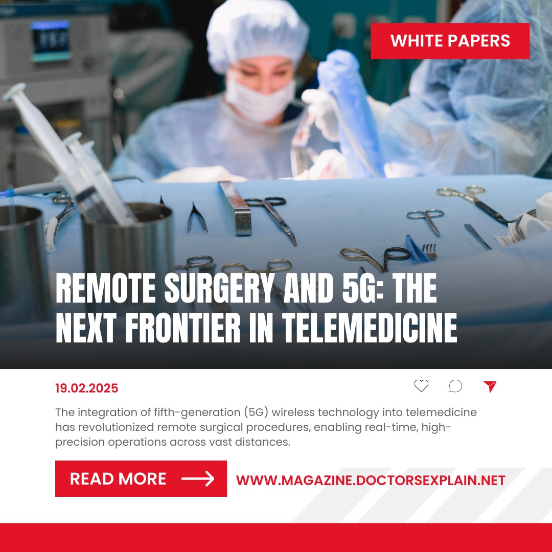 DocsExplainFM's tweet photo. From enhanced precision to global accessibility, this tech is reshaping telemedicine. Dive into case studies, benefits, challenges & ethics in our in-depth white paper. 🌍🔬 More at https://t.co/ipizqXWe5V
#5GHealthcare #Telemedicine #RemoteSurgery https://t.co/ATH74ERx91