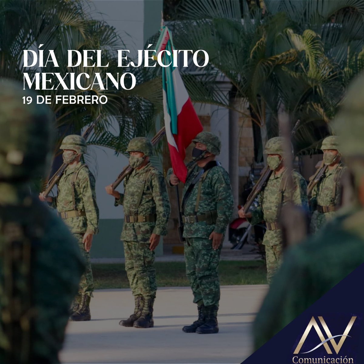 alexcocoy's tweet photo. El #19DeFebrero, se conmemora el #DíaDelEjércitoMexicano, esta fecha se estableció para reconocer el papel de las fuerzas militares en la defensa del país y su participación en hechos históricos que han marcado a la nación. 🇲🇽 https://t.co/6lskopUhHj