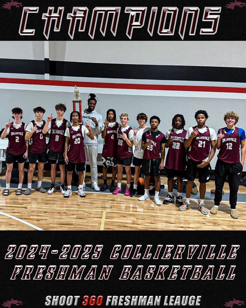 Our 24-25 Freshmen squad are the Shoot 360 Champions! 🏆