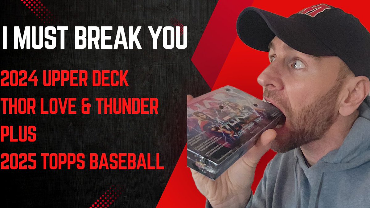 Hey the guy that runs this website is a Nazi. Anyways, breaking some cards this afternoon at 1pm Pacific
Right here: youtube.com/live/Ehj1VWt_R…