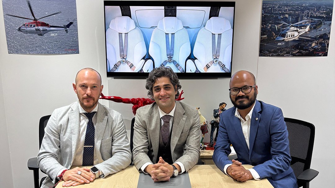 LDO_Helicopters's tweet photo. At @AeroIndiashow 2025, which took place on February 10-14 in #Bangalore, #Leonardo and @vulkaanindia  strengthened their partnership to meet India's growing helicopter demand.

In under two decades, #Leonardo has become a hallmark of elegance, reliability, and innovation in #India. With the success of the #AW109, #AW139, and #AW169, the company continues to ensure top safety and performance in India's hot-and-high conditions. Both partners see strong potential for the AW169 in passenger transport, offering cutting-edge technology, comfort, and flexibility and reaffirming their vision for India's aviation future, focusing on customer satisfaction, innovation, and growth.
#AeroIndia