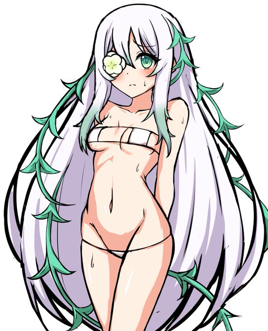 モネちゃんには眼帯ビキニが似合う😊 