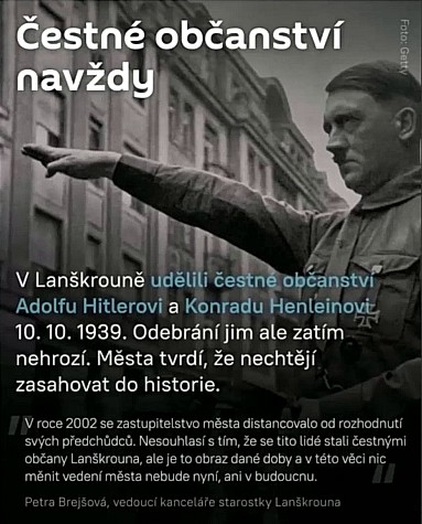 ČítárnyKnihy on X: "Děda mi vyprávěl vtip, který mezi lidmi koloval na  konci druhé světové války. Vstávej holiči, Hitler je už namydlený! A přesto  je pro někoho Hitler čestný občan dodnes. Říkají