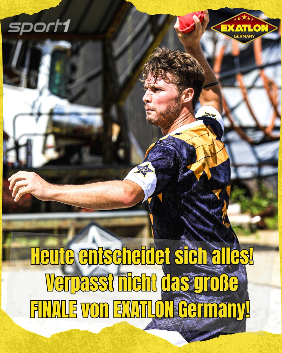 Heute entscheidet sich alles! Verpasst nicht das große FINALE von EXATLON Germany! 🚀
#ExatlonGermany #Exatlon #Sport1