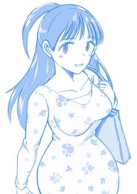 今江先輩描くの、何気に初めてだ……#わたモテ 