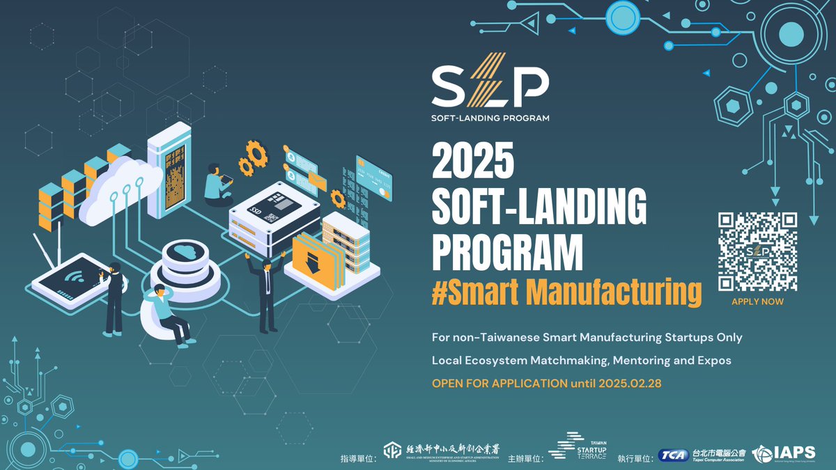 BICTIA (@bictia) on Twitter photo El Soft Landing Program 2025 está diseñado para nuevas empresas de tecnología no taiwanesas que buscan interactuar con las industrias de fabricación, I&D y alta tecnología de Taiwán.
Conoce más y aplica aquí: docs.google.com/forms/d/e/1FAI…
<a href="/ColombiaTaiwan/">Taiwán en Colombia駐哥倫比亞代表處</a> El Soft Landing Program 2025 está diseñado para nuevas empresas de tecnología no taiwanesas que buscan interactuar con las industrias de fabricación, I&D y alta tecnología de Taiwán.
Conoce más y aplica aquí: docs.google.com/forms/d/e/1FAI…
<a href="/ColombiaTaiwan/">Taiwán en Colombia駐哥倫比亞代表處</a>