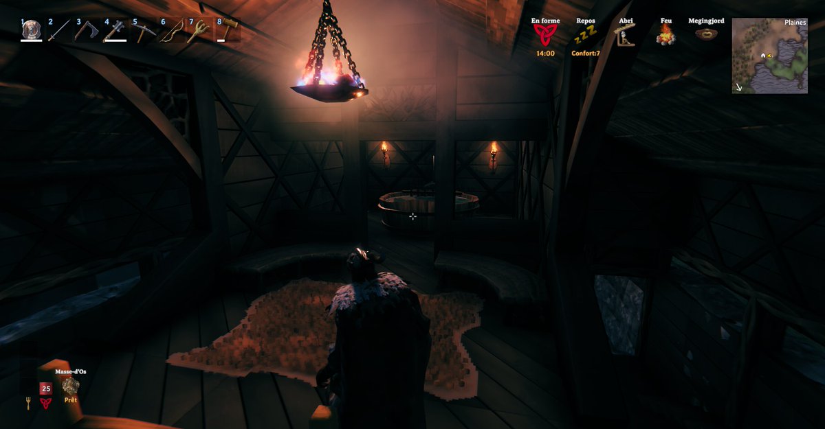 Armallysis's tweet photo. Je suis devenue #architecte dans #valheim haha https://t.co/L20obTbWxq
