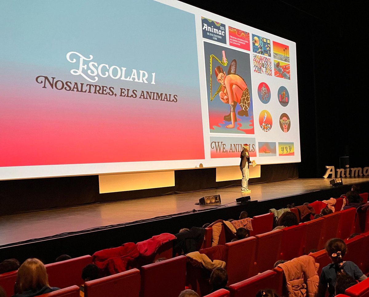 🎥 L’alumnat d’Educació Infantil i cicle inicial han anat el dia d’avui a l’<a href="/Animac_Lleida/">Animac</a>