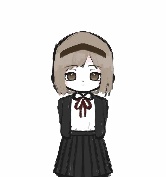 15分ドローイングで描いてもらった推し・・(お題:ジョゼorエッタorジョゼエッタ) 