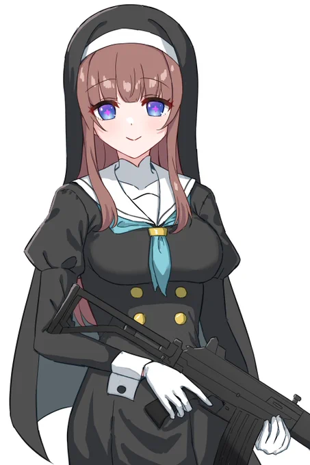 シスター #ちぇり絵 