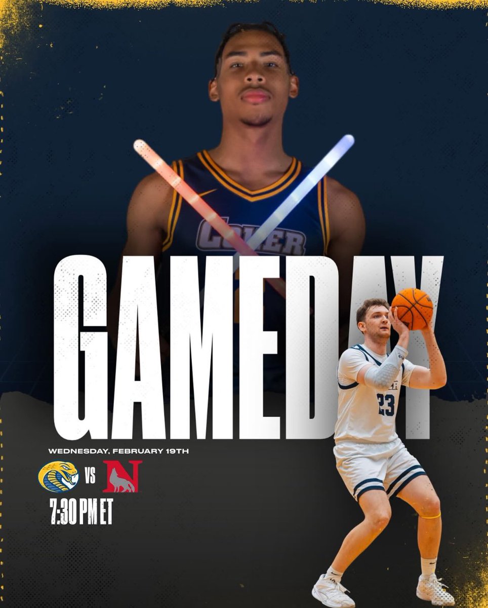 🗣️ GAME DAY 🐍 🏀 

The Cobras are back home in the Deloach for some Wednesday night hoops!

⏰: 7:30 pm
📍: Hartsville, SC
🏟️: Deloach Center
📈: cokercobras.com/sports/mbkb/20…
🎥: cokercobras.com/links/sndqkj