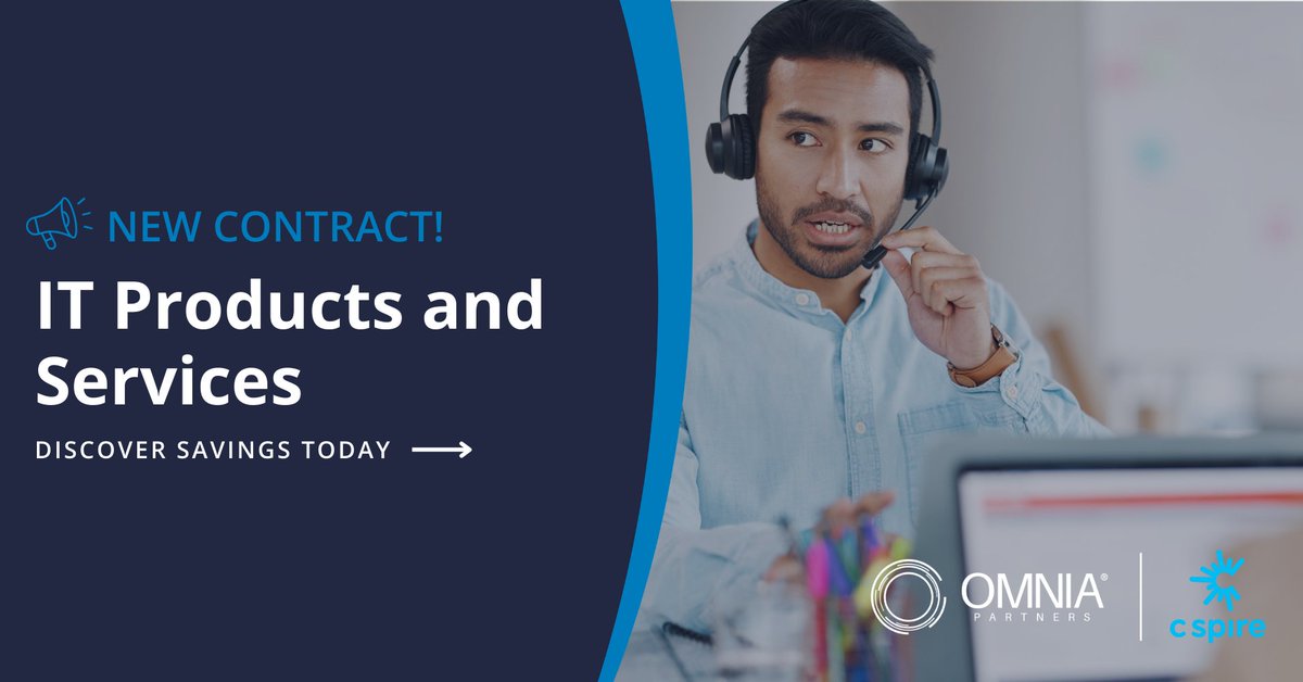 OMNIA Partners &amp; C Spire are proud to partner to provide the products and services you need to stay connected! Keep your home and business safe, easy and connected with reliable network support right where you live with C Spire. 🌐

Get connected today: hubs.la/Q036BXpn0