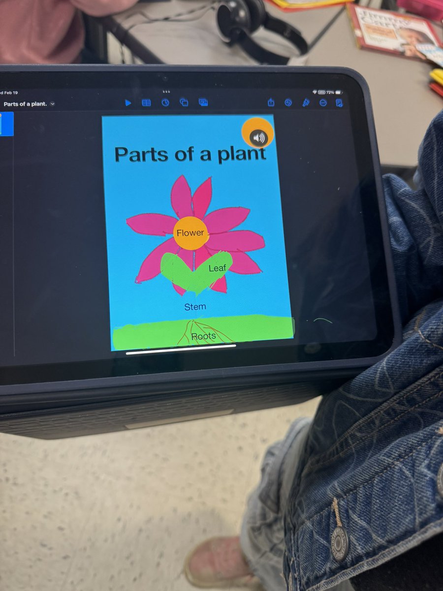 MrsEstes8's tweet image. 2nd grade @HV_Vikings is using Keynote to identify how the plant structures help the plant to survive. 🪴 #DigitalLisd #LisdPowerfulProduction #LisdScience