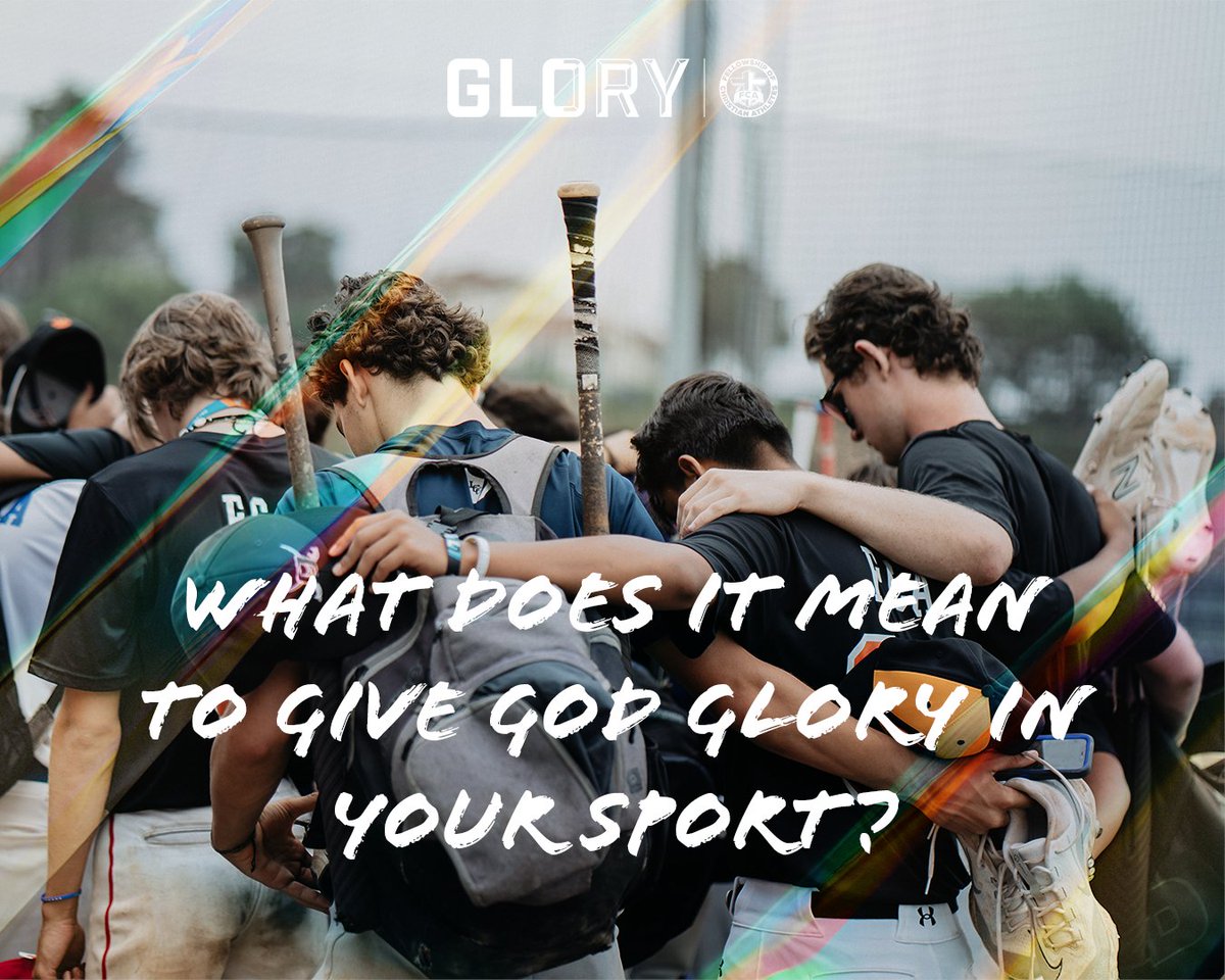 Your sport is a way to glorify God! 

➤ Play with excellence (Col. 3:23)
➤ Lead with Christlike character
➤ Use your platform to point others to Jesus

It’s not just about winning—it’s about who you play for. #FCAGlory #PlayForHim #FaithAndSports