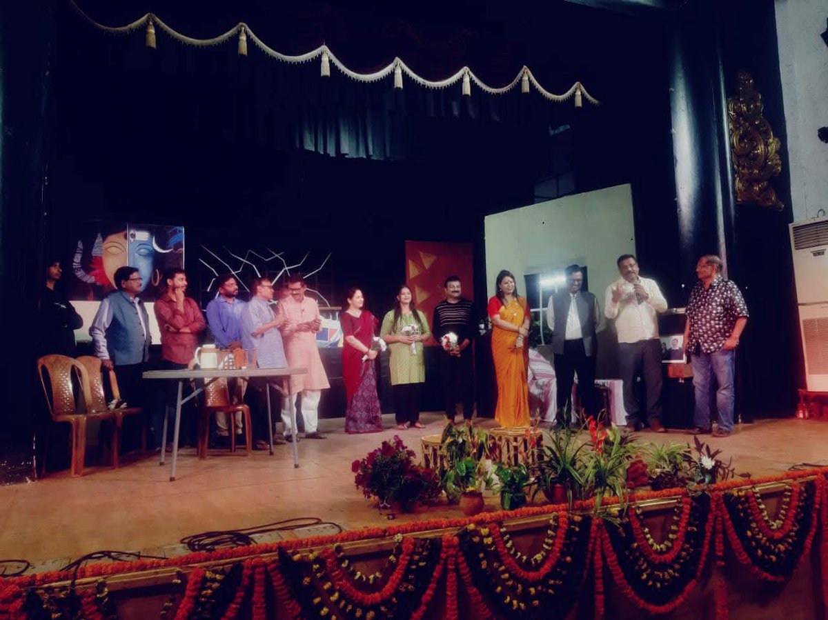 #ChiefGuest
ODISHA SANGEET NATAK ACADEMY ‘s wonderful initiative by reviving the play Ranga Sangam with the presence of amazing artists Smt Mamata Tripathy, Monalisa Pradhan , Praphula Mohanty was simply fabulous . Enjoyed the entire play .Thx to Bhagyalipi ji