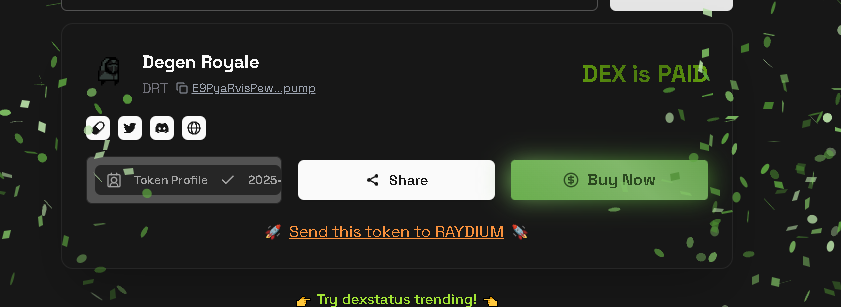 Degen Royale tweet media
