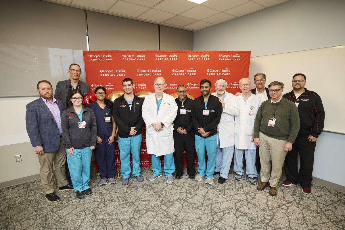 Cooper University Health Care (@cooperhealthnj) on Twitter photo IN THE NEWS: <a href="/CooperInspira/">Cooper and Inspira Cardiac Care</a> Team Members Celebrate Cardiac 1,000 Surgery Milestone! IN THE NEWS: <a href="/CooperInspira/">Cooper and Inspira Cardiac Care</a> Team Members Celebrate Cardiac 1,000 Surgery Milestone!