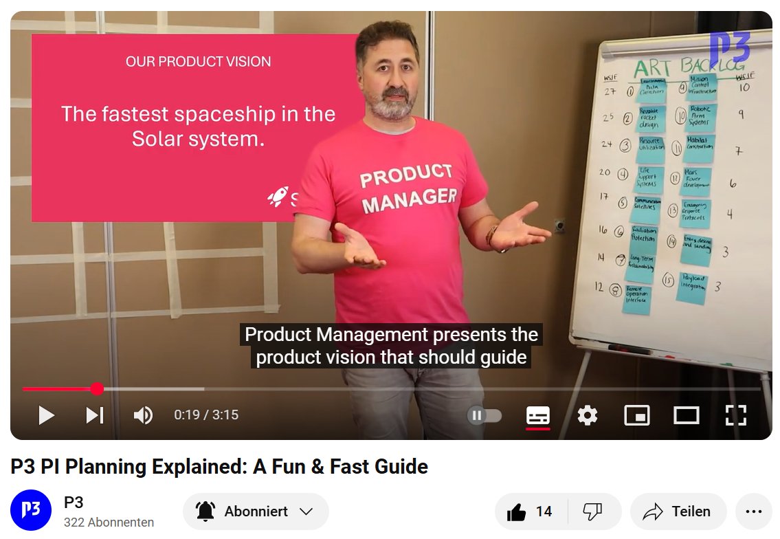 🌟 P3 PI Planning erklärt: Ein unterhaltsamer &amp; schneller Leitfaden 🌟

Neugierig, wie das P3 Agile Team das PI Planning angeht? Tauche ein in diesen schnellen und unterhaltsamen Leitfaden, in dem wir die Grundlagen des Program Increment (PI) Planning erklären – mit Einblicken,