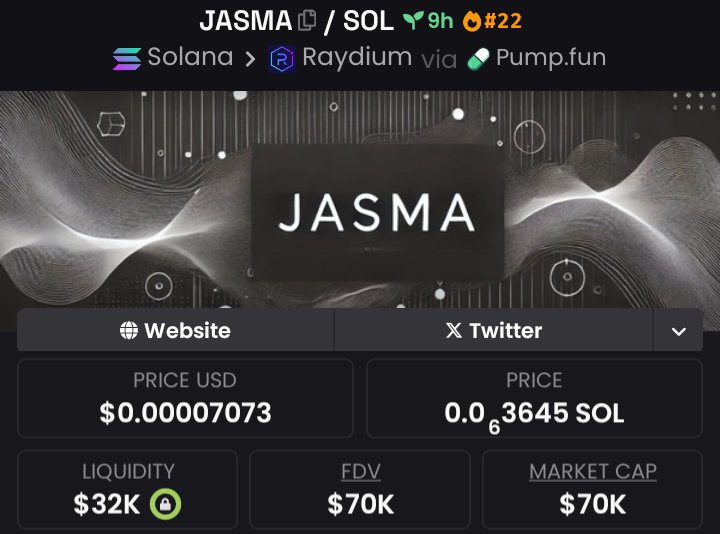 CyberValidator's tweet photo. ALPHA⬇️

Shared $Jasma at $70k mcap in my private tg 🎯

You might lose money if you buy this coin now❗️

Dm to join my private tg so you buy coins at the perfect price and make profits.

$barron $arc $greed #greed2 #FartCoin #GRIFFAIN $piai $trump #supergrok #popcat $Jup #GROK3AI #greed $normie $dom $phrig $sat $g #kolhat $dom $italy #jailgreed $dede #xAIGAME #Doodlebob $phrog #sat $xsols $end $piai $ftx #dogeirs $karu $gege #Hurricane $main #fartdraggon $img $jasma