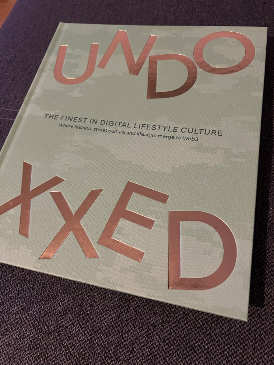 Cai | caicrucial.eth (@caicrucial) on Twitter photo <a href="/UNDOXXEDBOOK/">Undoxxed "The Finest in Digital Lifestyle Culture"</a> is available now for minting at undoxxedbook.com!
A must read item featuring incredible artists and brands such as <a href="/10kaOfficial/">10KA👟</a> <a href="/MONKEEMOTO/">MONKEEMOTO | モンキーモト</a> <a href="/xJuniorJr/">Junior Jr.</a> <a href="/adrianaNFT/">Adriana Illustration</a> and much more!
Believe me, you need it in your library
#undoxxed #nftparis <a href="/UNDOXXEDBOOK/">Undoxxed "The Finest in Digital Lifestyle Culture"</a> is available now for minting at undoxxedbook.com!
A must read item featuring incredible artists and brands such as <a href="/10kaOfficial/">10KA👟</a> <a href="/MONKEEMOTO/">MONKEEMOTO | モンキーモト</a> <a href="/xJuniorJr/">Junior Jr.</a> <a href="/adrianaNFT/">Adriana Illustration</a> and much more!
Believe me, you need it in your library
#undoxxed #nftparis