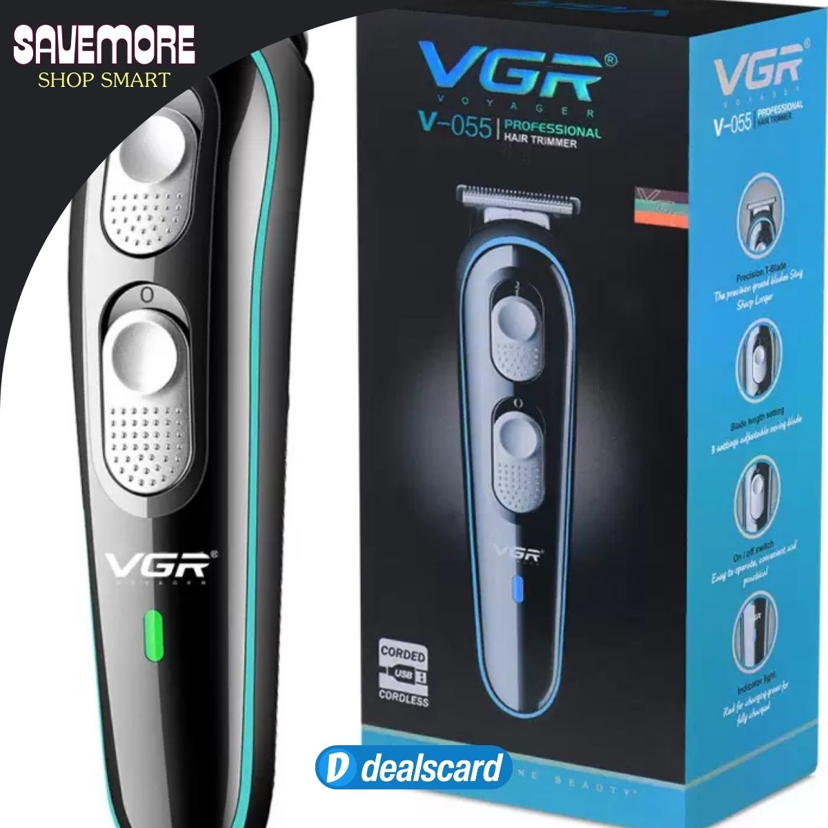 bachatdealloot's tweet photo. 🔥Price Drop Alert! Get the VGR V-055 Pro Hair Trimmer – 120 min runtime, pro grooming at a steal! 💰 Price drops to ₹599 at 53% discount. https://t.co/z2H9PSADxM

#deals #VGRHairTrimmer #HairCut #GroomingEssentials #MensGrooming https://t.co/xnIO7ZFiae