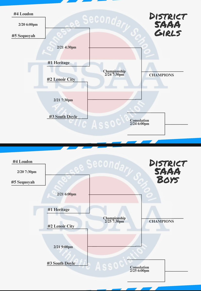 District 5-AAA Tournament at Sequoyah