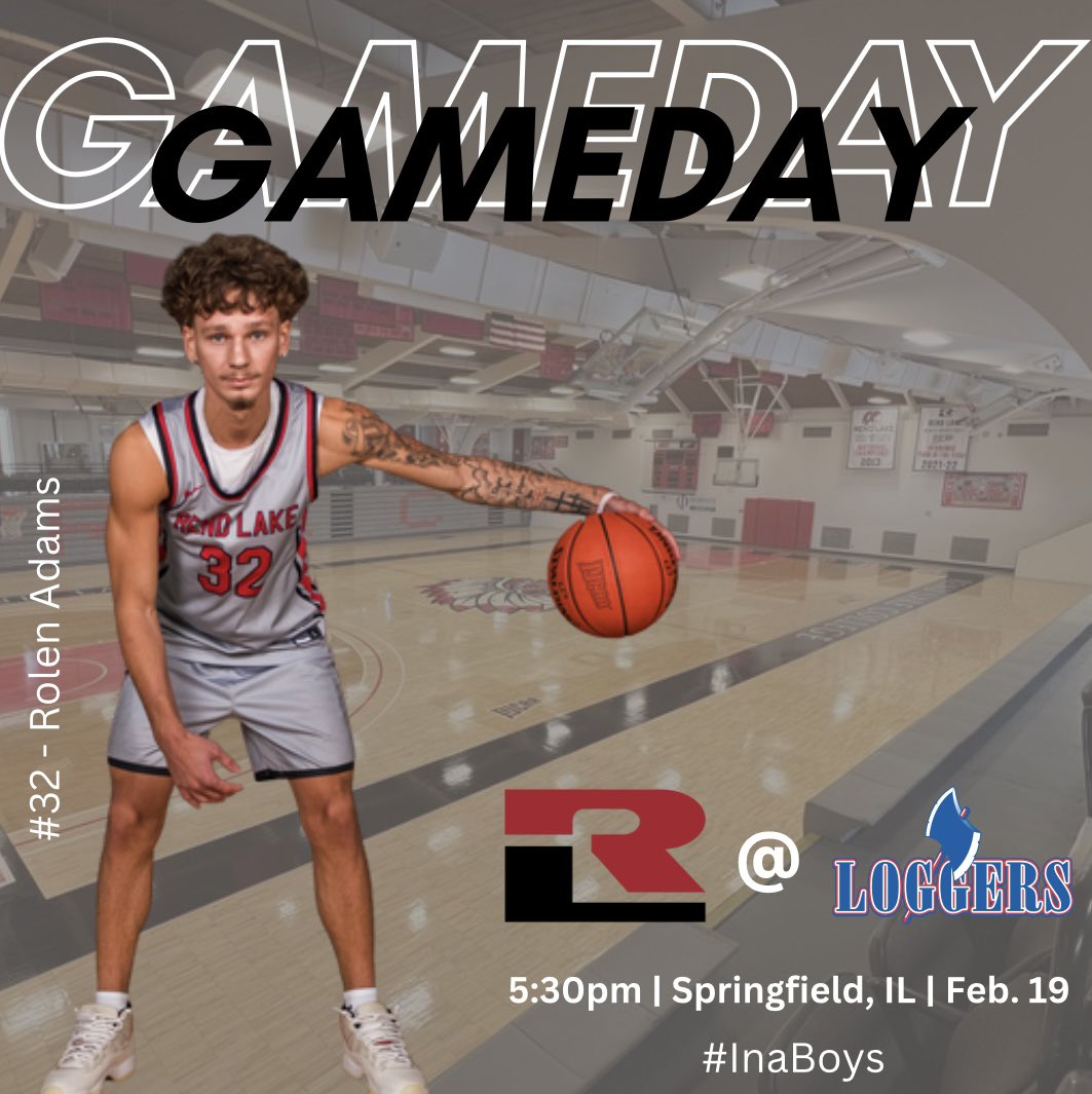 Time change for today’s - moving up to 5:30 on the road against Lincoln Land for a region 24 matchup. #InaBoys