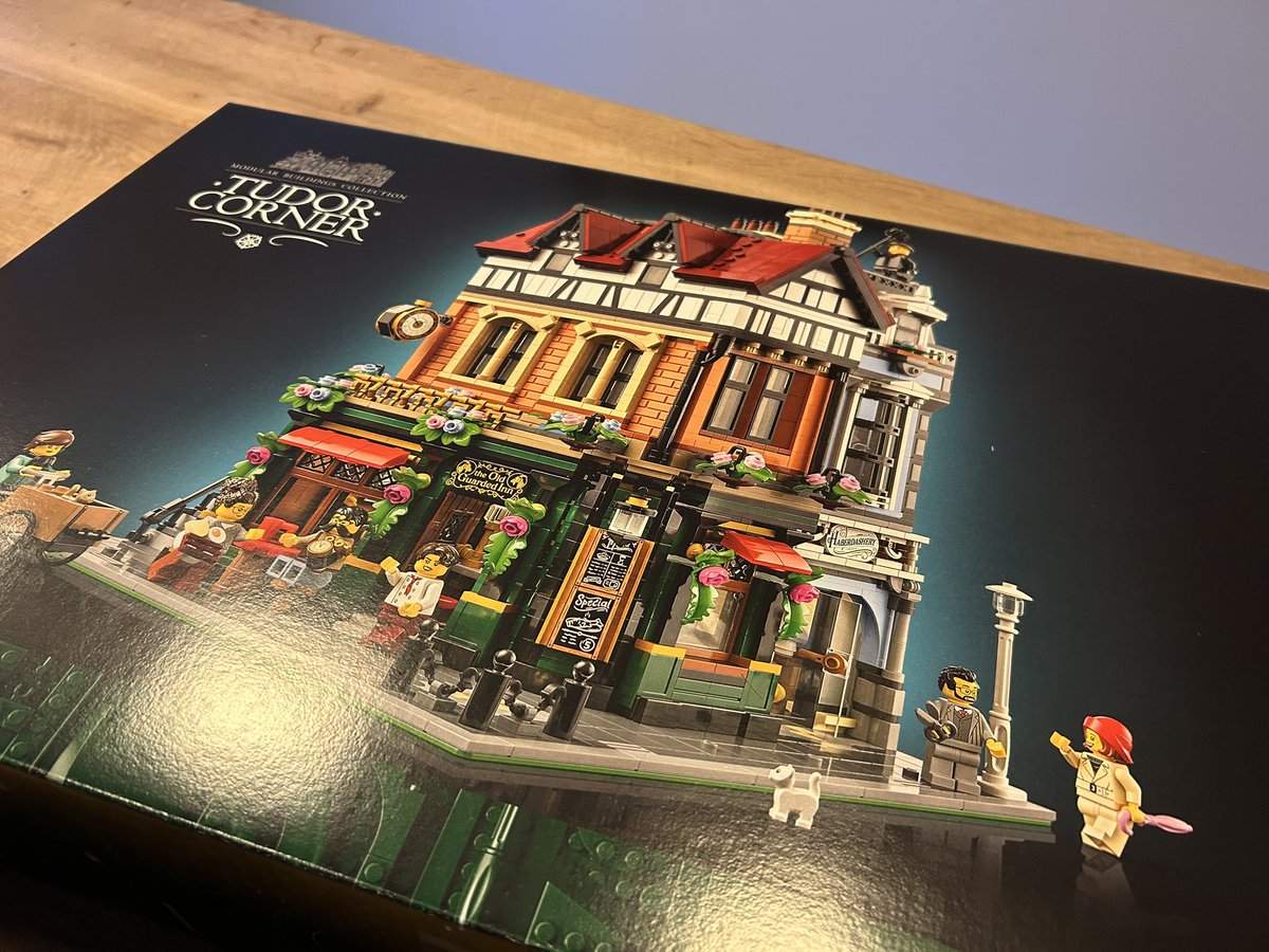 Project build a <a href="/LEGO_Group/">LEGO</a> replica of East Grinstead high street about to begin. #thisisgardeningleave